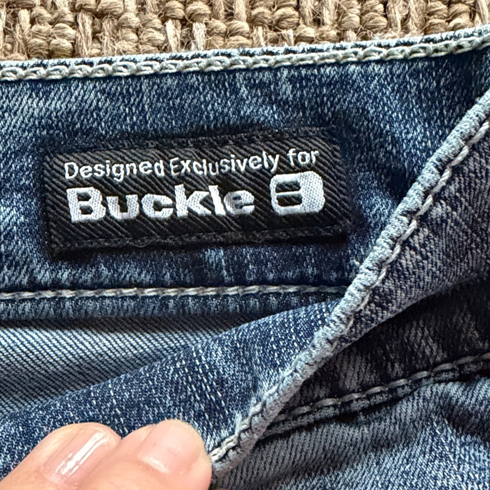 Salvage Blue Classic Straight Jeans - Picture 6 of 7
